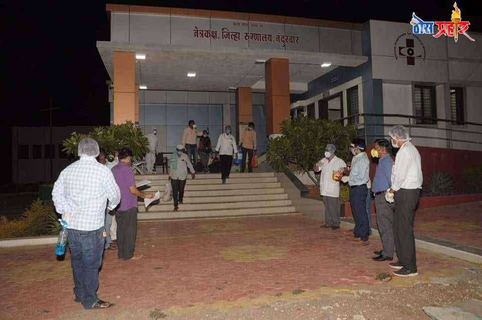 ?️ आनंदवार्ता..... सहा रुग्ण कोविड संसर्गमुक्त होऊन घरी परतले