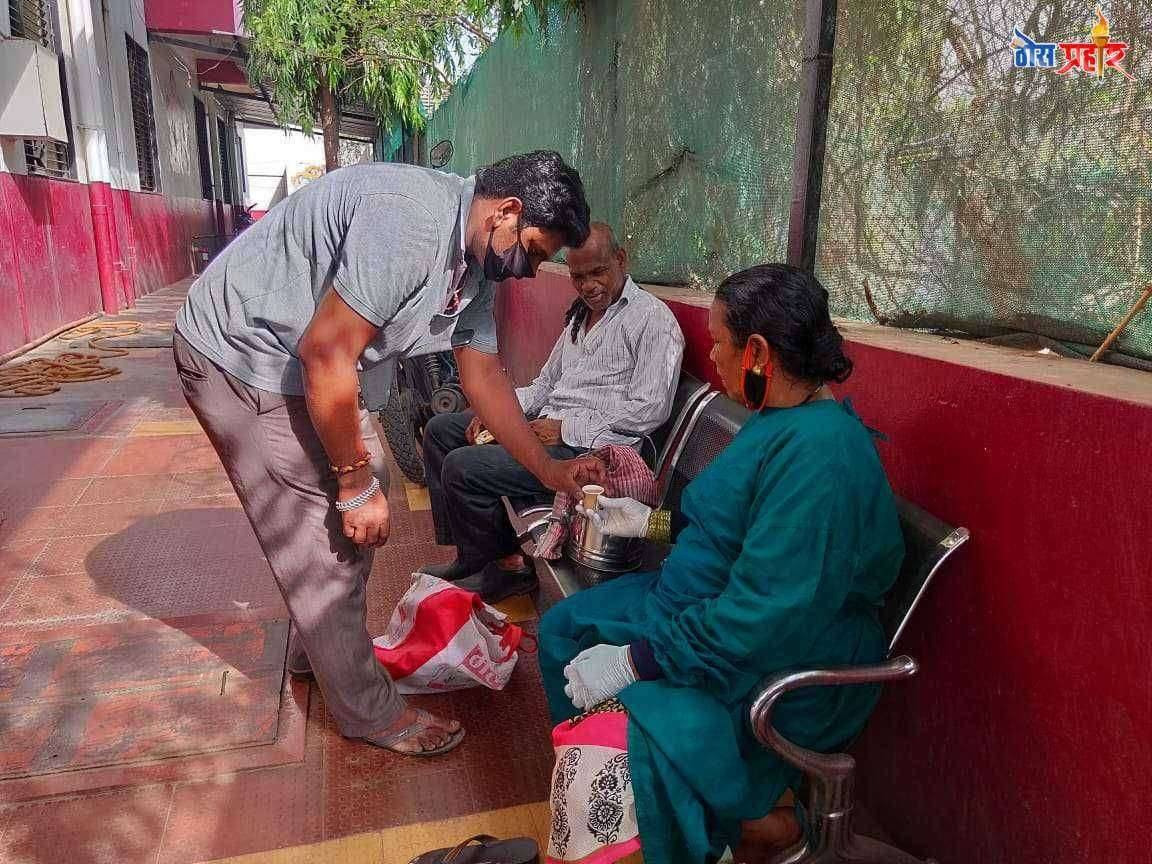 लॉकडाऊन मुळे गैरसोय होत असलेल्या रुग्णांसाठी धावून आले आमदार_मंगेश_चव्हाण
