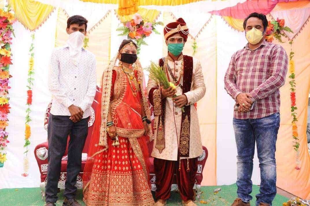 देवगाव देवळीत माळी समाजाचा आदर्श विवाह सोहळा संपन्न