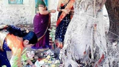 वटपौर्णिमा सुवासिनींनी लुटला आनंद वालचंदनगर मध्ये