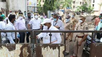 केंद्रीय पथकाने केली ठाण्याची पाहणी प्रतिबंधित झोन, कोव्हीड हॉस्पीटलला दिली भेट