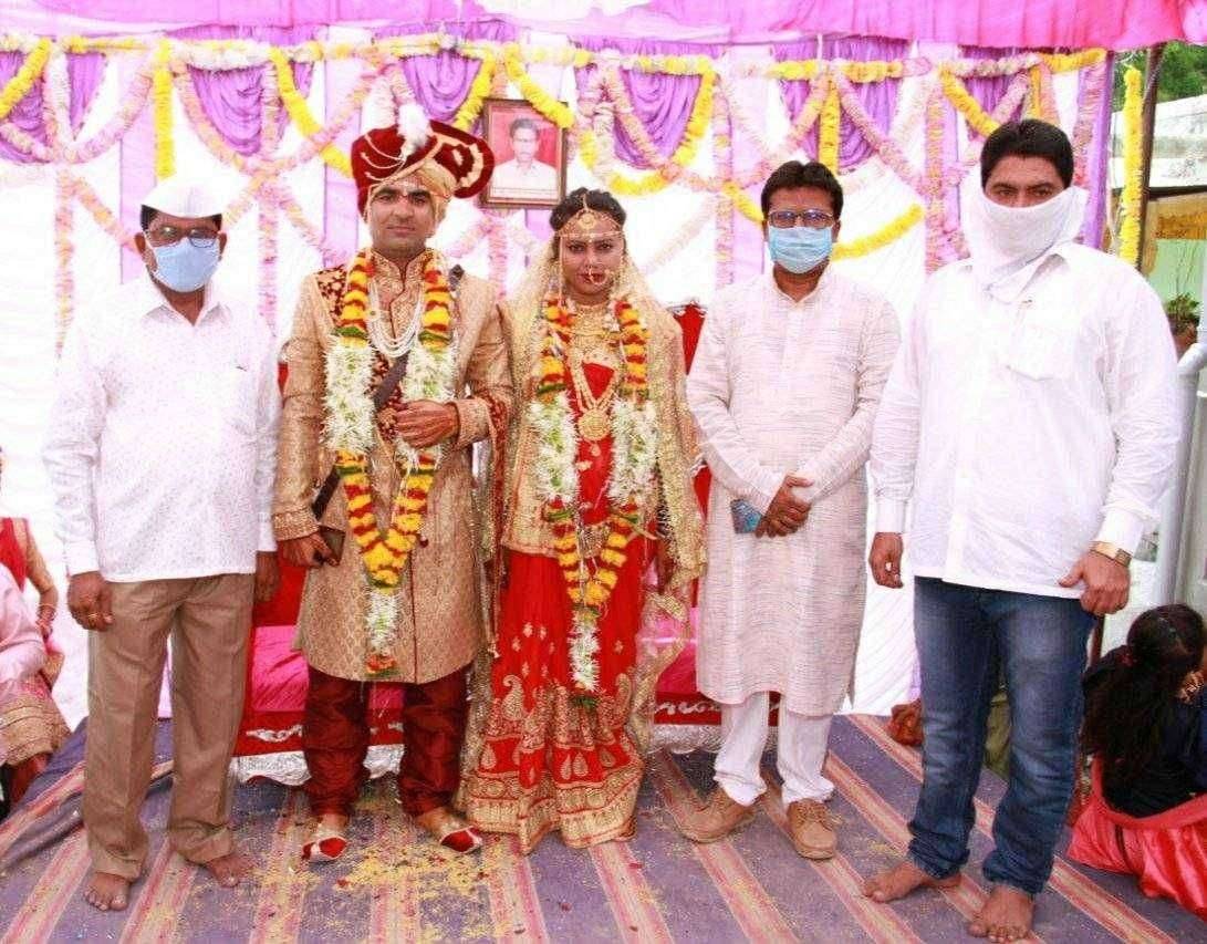 अमळनेर तालुक्यातील मंगरूळ येथे बागुल परिवाराचा आदर्श विवाह सोहळा संपन्न