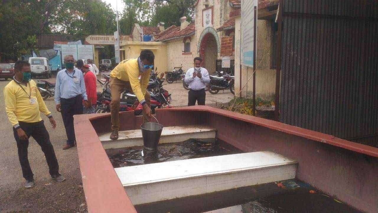 ?️ रोगाची व्यापकता लक्षात घेता तहसीलदार मिलिंदकुमार वाघांची समय सुचकता...