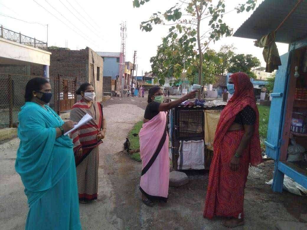 आशा सेविका मदतनीस यांनी केली निंभोरा सह परिसरात १४९०४ जणांची आरोग्य तपासणी