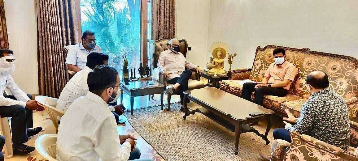 कोविड- १९ च्या पार्श्वभूमीवर नाशिकमधील ठक्कर डोम येथे ५०० बेडचे कोविड केअर सेंटर उभारले जाणार- ना.छगन भुजबळ