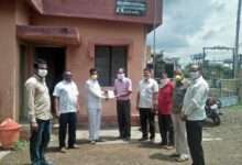 लाँकडाऊन काळातील वीजबील माफीसाठी विंचूर पत्रकार संघाचे निवेदन