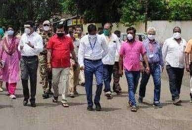 नाशिक पंचवटीतील फुलेनगर, रामनगर,पेठरोड परिसरात कोरोनाचा प्रादुर्भाव वाढत असून त्या परिसराची मा.आयुक्त राधाकृष्ण गमे यांचा पाहणी दौरा