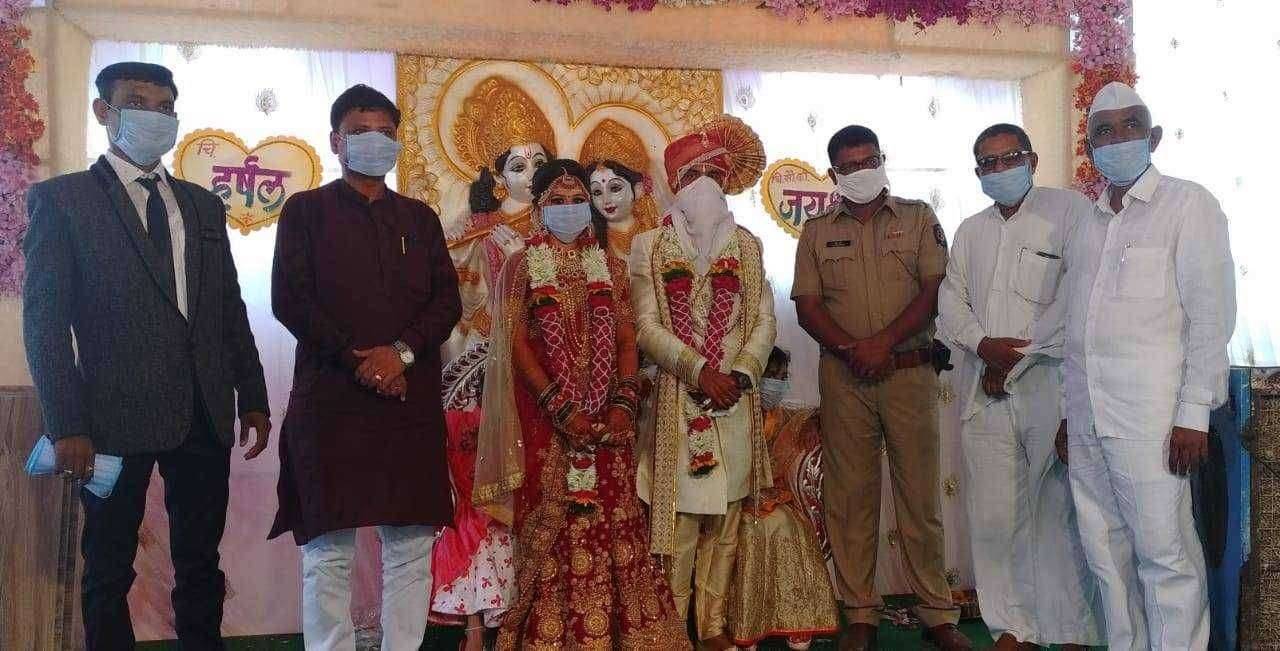 अमळनेर तालुक्यातील मारवड येथे आदर्श विवाह सोहळा संपन्न...