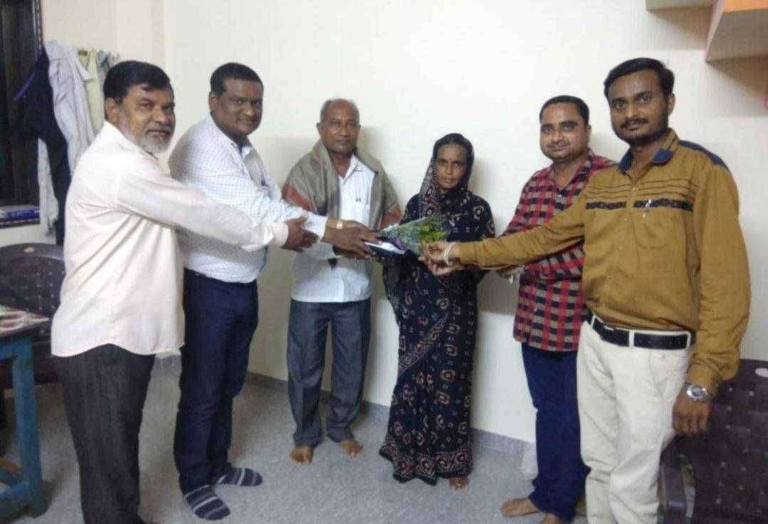 शिरूड चे वि.का.सोसोसायटीचे रविंद खैरनार यांची सेवानिवृत्ती