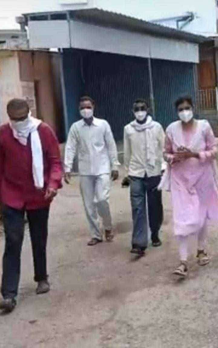 मोठा वाघोद्यातील आंबेडकर नगरात कोरोनाचा प्रवेश कोरोना बाधित संख्या ७ वर पोहोचली