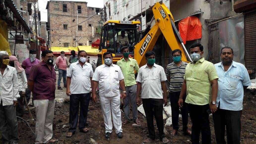 बांधकाम समिती सभापती विक्रम शिरसट यांच्याकडुन कामाचा सपाटा सुरूच