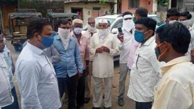 बोदवड तालुक्यातील सुरवाडे खु.येथे ढगफुटी शेतकरी वर्गाचे पूर्णपणे नुकसान