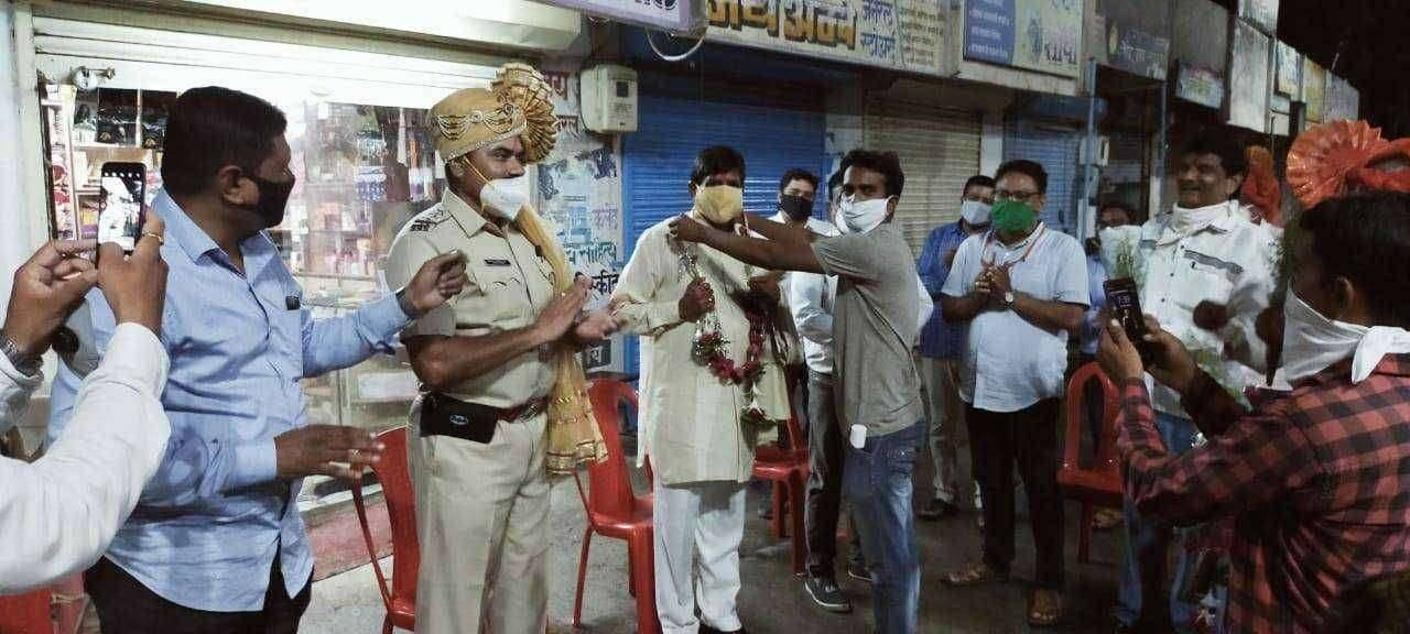 अमळनेर नगरपरिषद हद्दीतील १५ पाचपावली चौक ते वाडी चौक पर्यंतच्या रस्त्याचे लोकार्पण