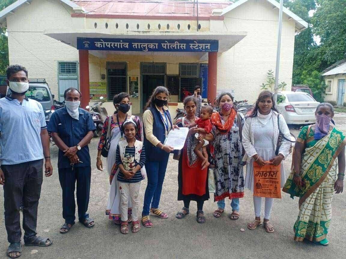 ऋणानुबंधन पुरुष व महिला हक्क संरक्षण समुपदेशन केंद्र नाशिक यांच्या वतीने पिडित महिलेला न्याय