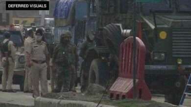 ? Big Breaking...श्रीनगरजवळ रात्री झालेल्या चकमकीत एका पोलिस कर्मचाऱ्याचा मृत्यू आणि तीन दहशतवादी ठार