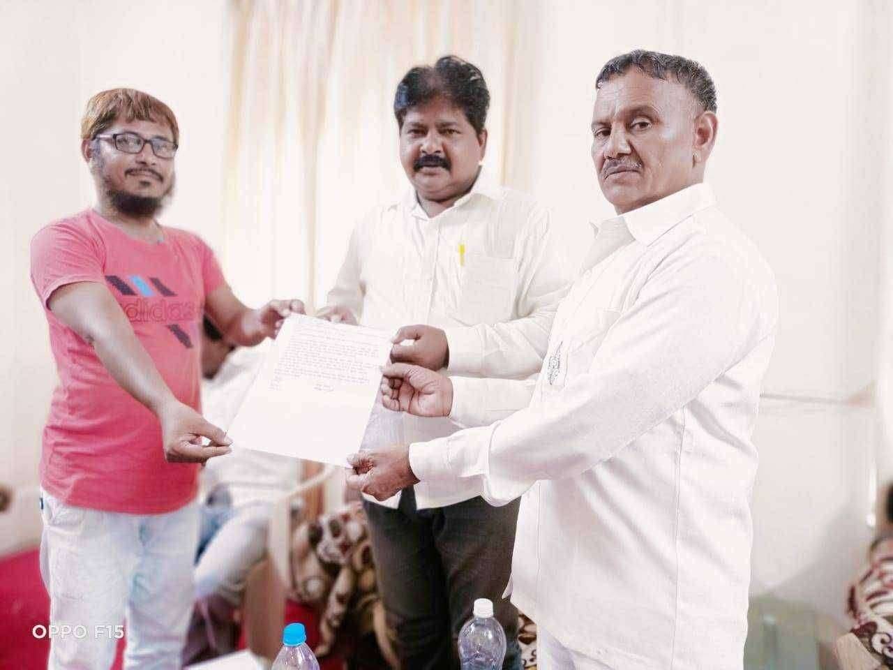 भ्रष्टाचार विरोधी मोर्चा दिल्ली बहुचर्चित तांदूळ विक्री गैर प्रकण बाबत आवाज उठवणार निवेदन द्वारे मांगणी