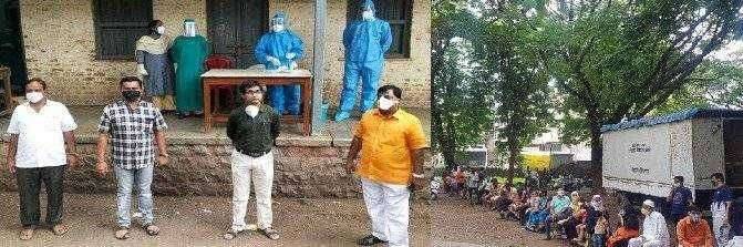 नगरसेवक विक्रम शिरसट यांनी केलेल्या आवाहनाला नागरिकांचा उस्फूर्त प्रतिसाद