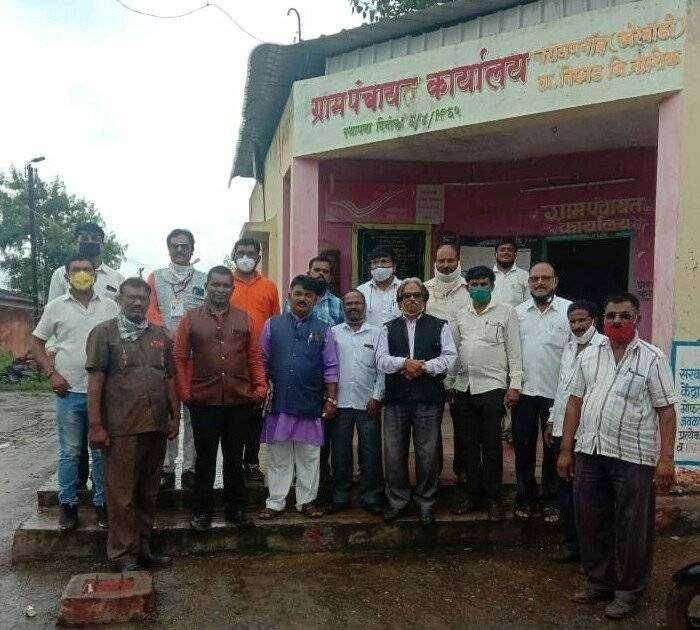 पत्रकार विजय केदारे यांच्या वर झालेला भ्याड हल्ल्याचा निषेध