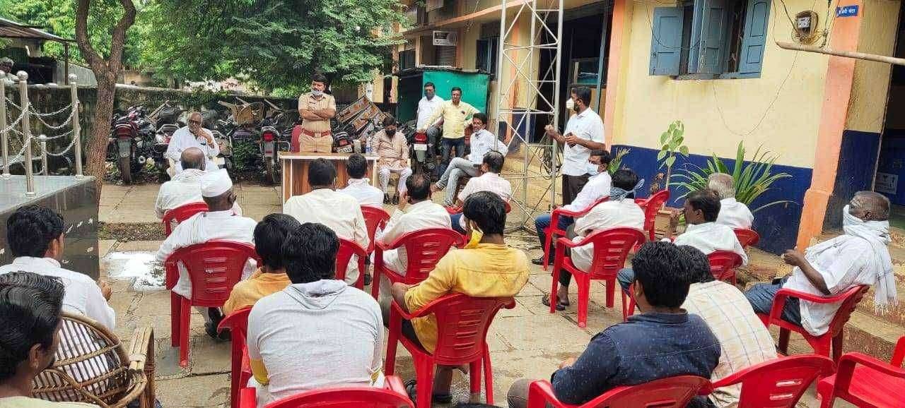 औराद शहाजनीत सार्वजनिक गणेशोत्सव साजरा न करण्याचा निर्णय