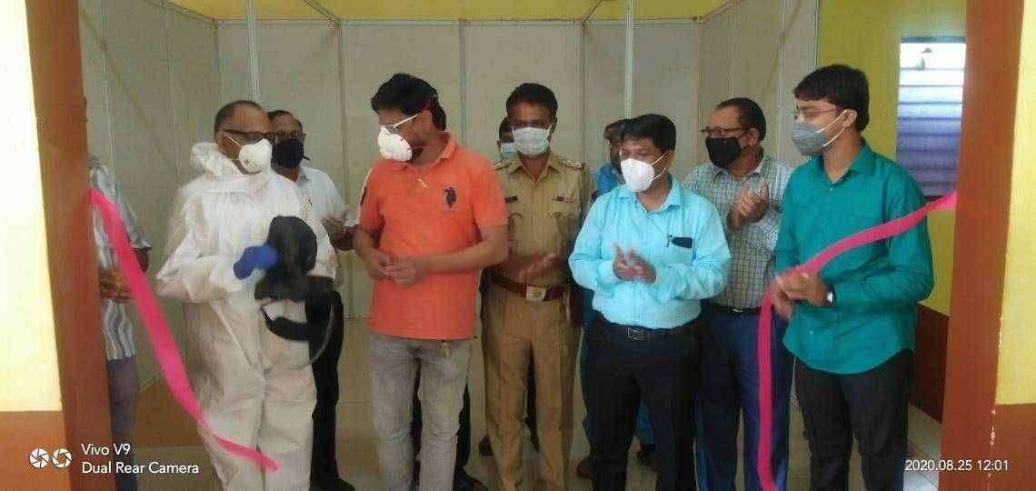 चोपड्यात नृसिंह हॉस्पिटल संचलित खासगी कोविड-(१९) सेंटरचे उदघाटन