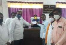 धुळे येथिल शालेय विद्यार्थ्यांच्या मारहाणीचा बिलोली भा.ज.प.च्या वतिने निषेध