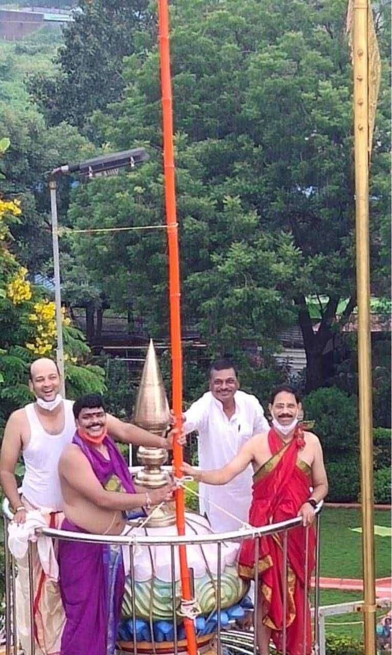 भाविकांचे श्रद्धास्थान मंगळग्रह मंदिरात धार्मिक कार्यक्रमांनी मंगळग्रह जन्मोत्सव साजरा