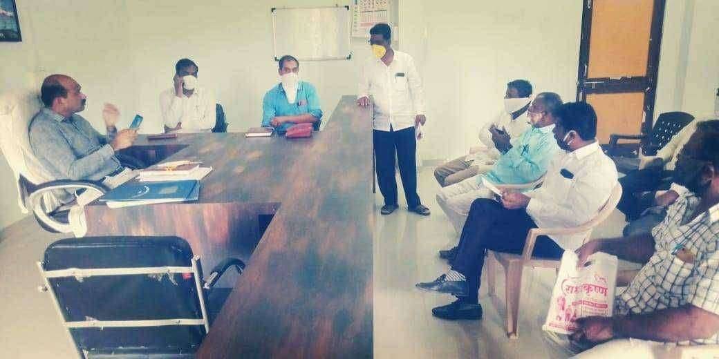 वंचित बहुजन आघाडीच्या शेवगाव-पाथर्डी विधानसभा मतदारसंघातील कार्यकर्त्याची तहसील कार्यालयात बैठक संपन्न