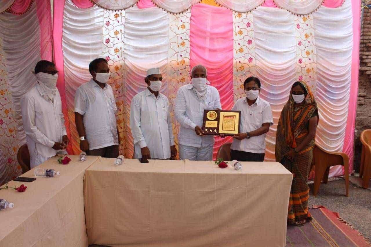 शहीद भगतसिंग वाडा भालोद येथे "सन्मान कोरोना योद्धांचा" कार्यक्रम संपन्न