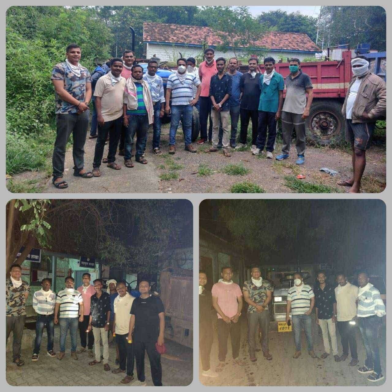 ? अमळनेर तहसीलदार मिलिंदकुमार वाघ यांची वाळू माफियां विरोधात सलग दुसरी मोठी दबंग कार्यवाही... पथकासह अवैध गौण खनिज वाहतूक करणाऱ्या वाहनास पकडून केली कारवाई....