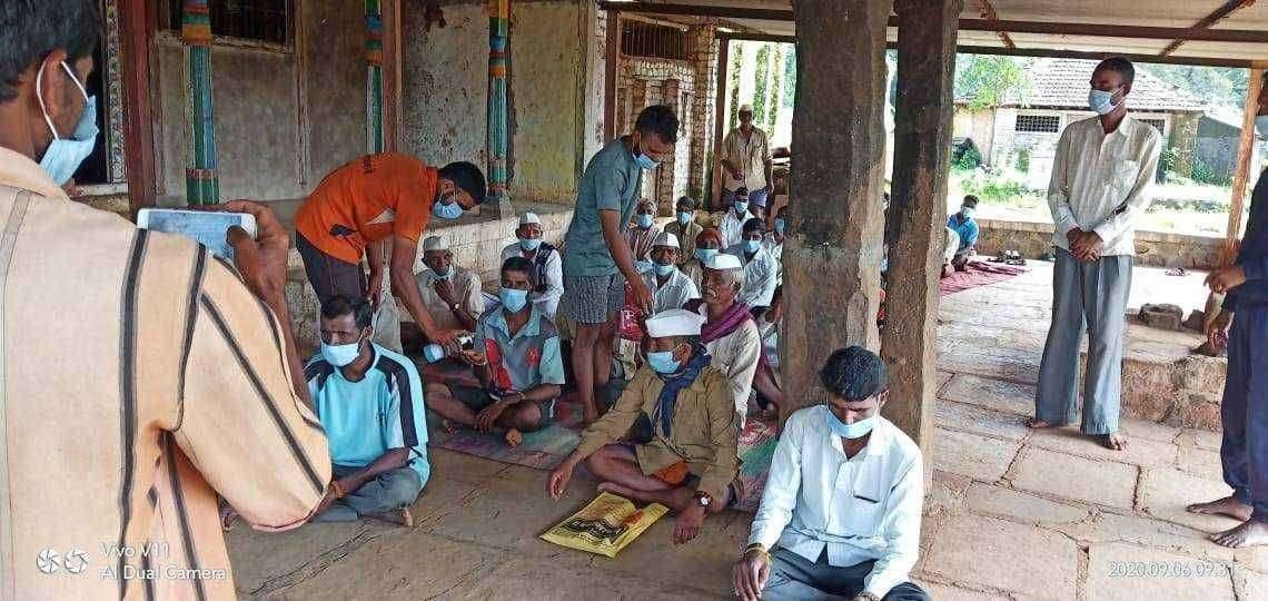 हातवीज येथील विशेष गाव बैठकीत एक मताने पारित इको सेन्सिटिव्ह झोन रद्द करून वनहक्क व पेसा कायद्याची प्रभावी अंमलबजावणी करण्याचा ठराव