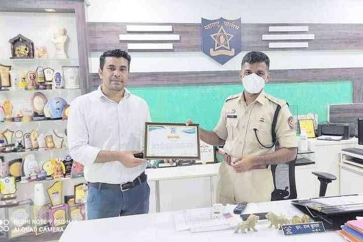 इरफान मलनस यांचा यवतमाळ पोलीस दला तर्फे गौरव