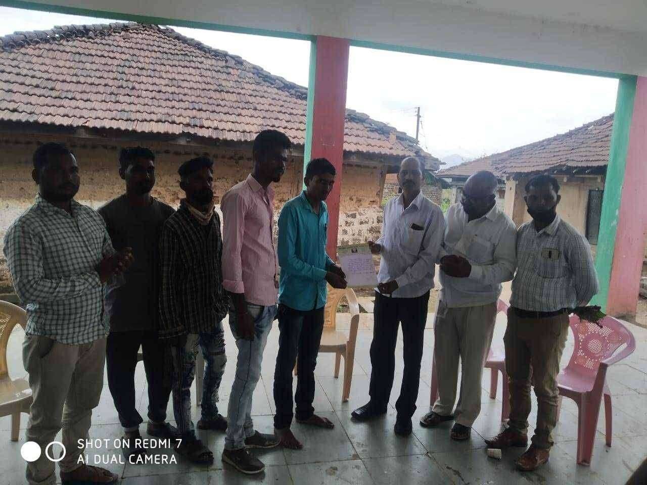 भारतीय ट्रायबल पार्टी अकोले तालुका प्रमुख पदी संकेत सामेरे यांची नियुक्ती