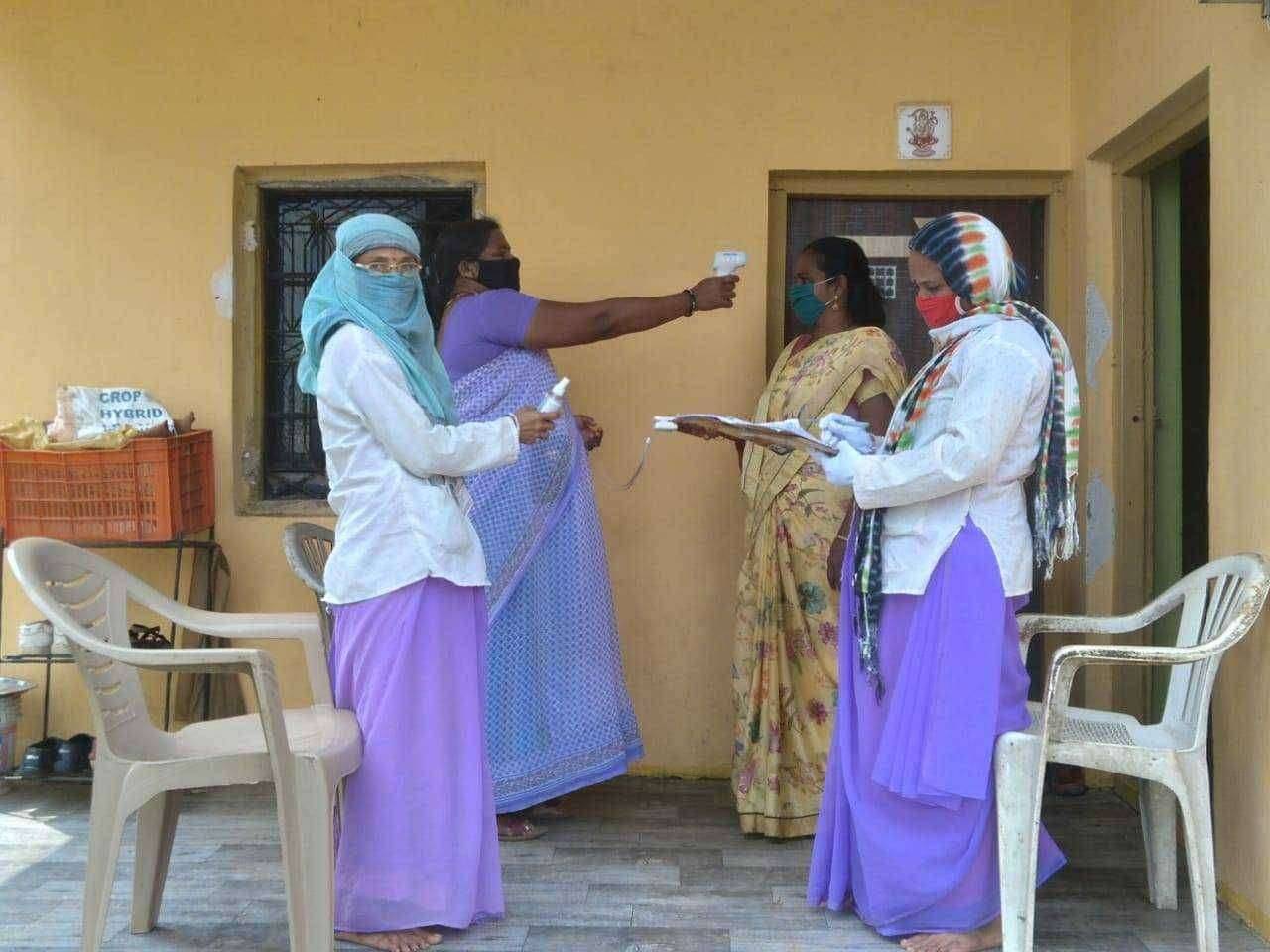 चांदवड तालुक्यात माझे कुटुंब माझी जबाबदारी मोहिमेस उत्स्फूर्त प्रतिसाद