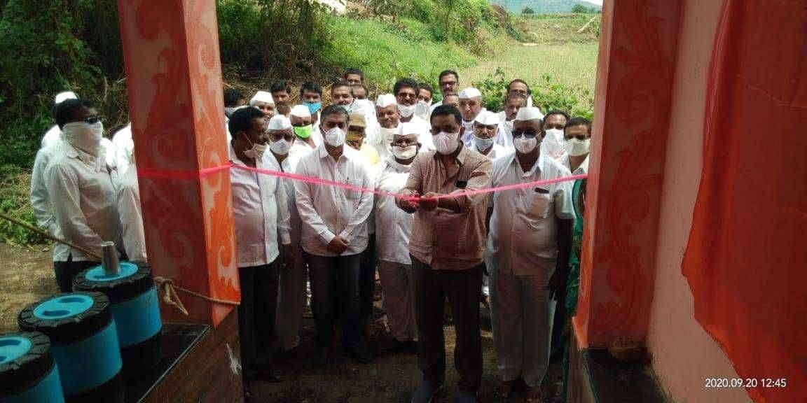 खामखेडा येथे विविध विकास कामांचा शुभारंभ