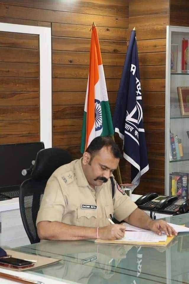 नाशिक ग्रामीणचे नवनियुक्त पोलीस अधीक्षक यांनी आज पदभार स्वीकारला