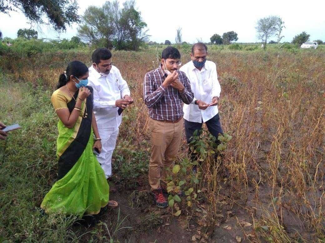 जामखंडी पुलाला जिल्हाधिकारी याची तात्काळ भेट