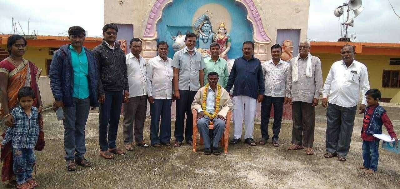 हुलसूर तालुका पेन्शन वंचित शिक्षक घटकांचे अध्यक्ष नागाप्पा बावीदोड्डे