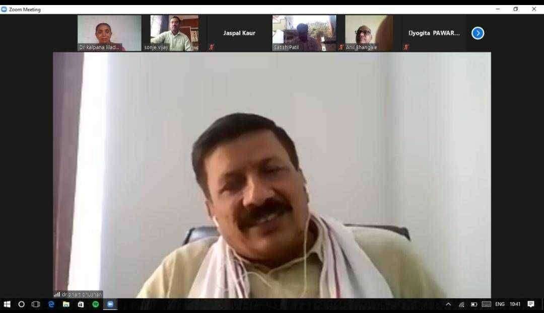 हिंदी सर्वांना एकत्र गुंफण्याची सशक्त भाषा- डॉ भारत भूषण