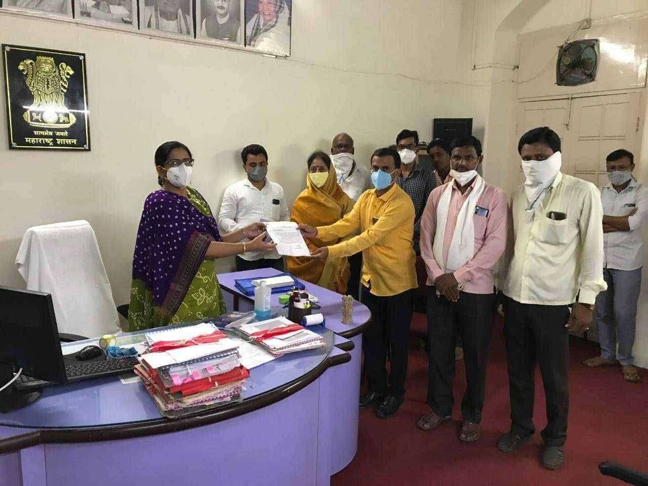 अतिवृष्टी / ओला दुष्काळ जाहिर करा..माजी आमदार स्मिता वाघ यांची मागणी