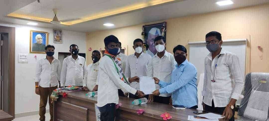राष्ट्रवादी विद्यार्थी काँग्रेस शहर उपाध्यक्ष पदी शुभम साळुंखे यांची निवड जाहीर..