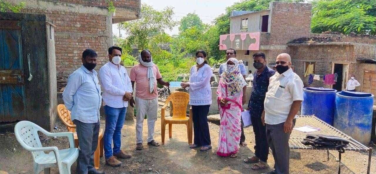 ? Big Breaking... उभारी योजनेअंतर्गत मौजे कुऱ्हे खुर्द येथे आत्महत्या ग्रस्त कुटुंबाला धनादेश सुपूर्त...