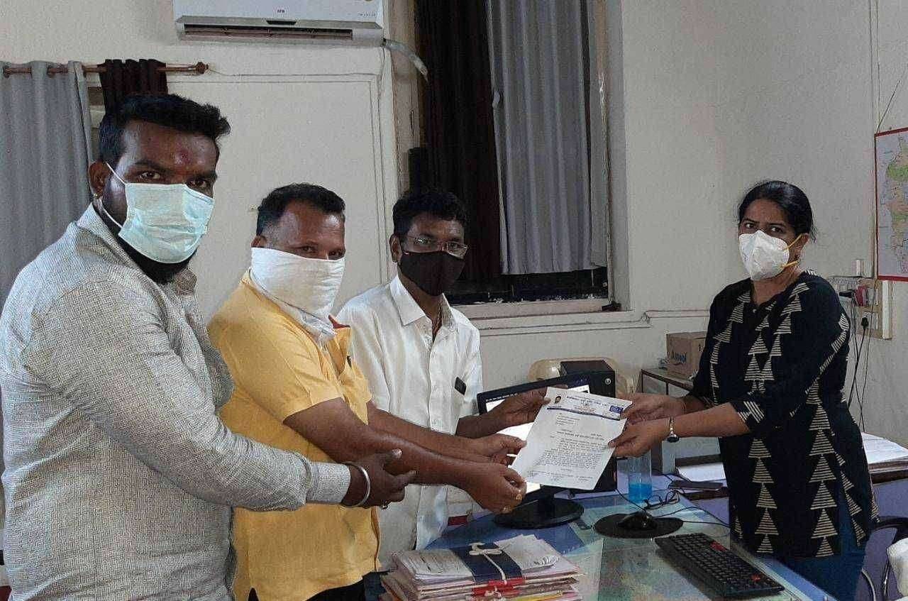 अमळनेर येथील रिपब्लिकन पार्टी ऑफ इंडिया (आ) चे हाथरस येथील घटने संदर्भात निवेदन