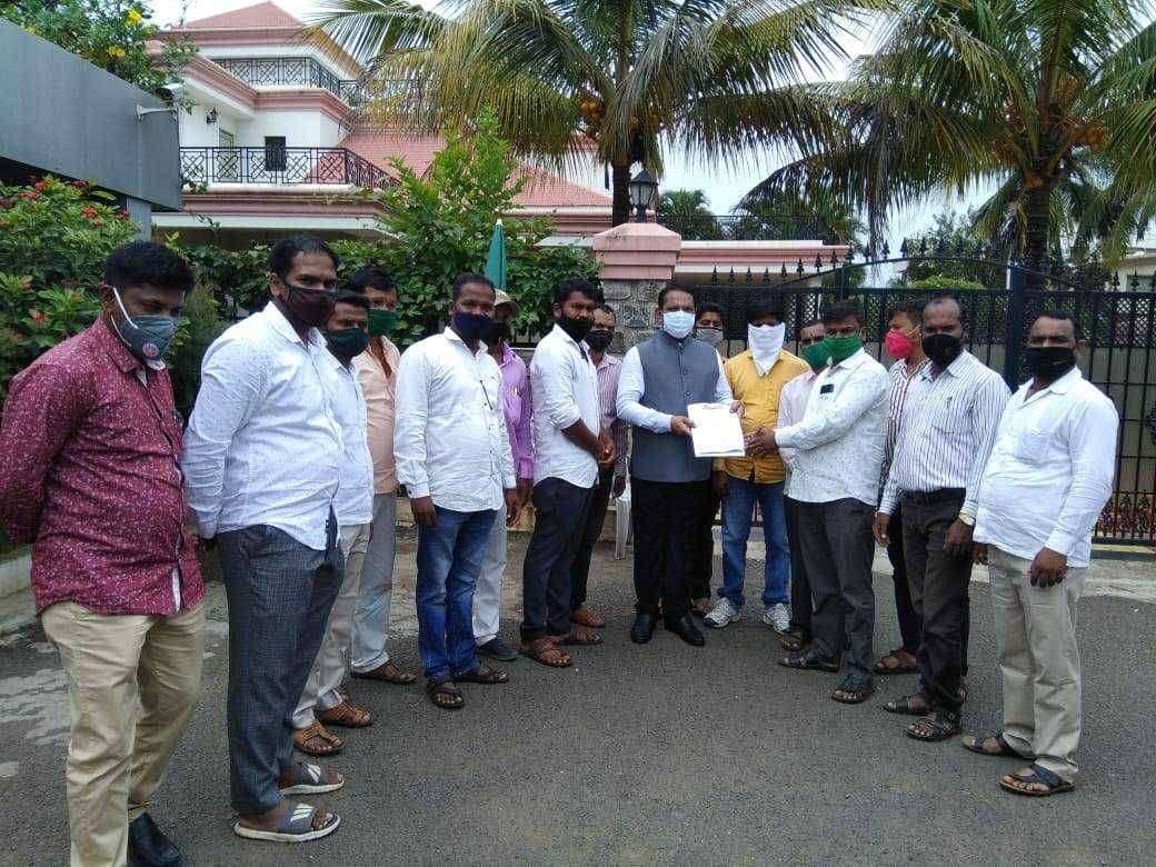 खासदार श्रीरंग बारणे यांना मावळ तालुक्यातील प्रश्नाबाबत निवेदन - बिरसा क्रांती दल..