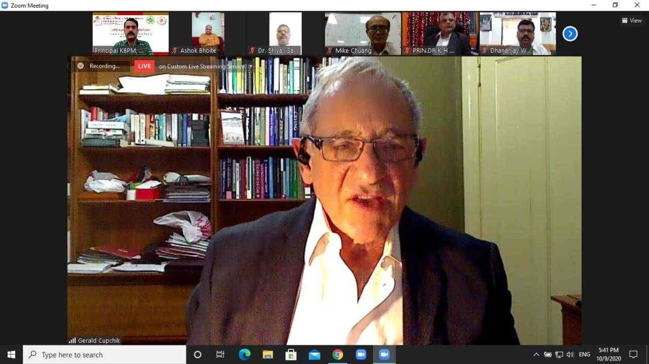 कर्मवीर’च्या आंतरराष्ट्रीय वेबीनारमध्ये  २३ देशातील प्राध्यापकांचा सहभाग