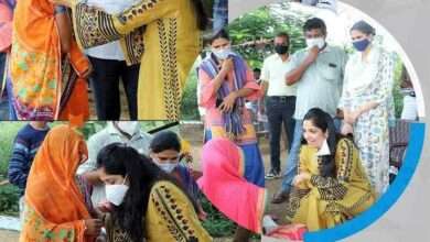 कुटुंबावर दुःखाचा डोंगर कोसळला असतानाही स्वर्गीय तपनभाई पटेल यांच्या भगिनी सौ. मेहाजी पटेल व द्वैताजी पटेल यांनी मा.भुपेशभाई पटेल यांच्यासोबत जाणून घेतल्या आदिवासींच्या समस्या