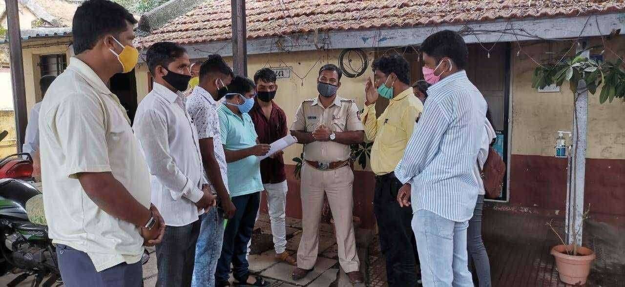 ? आदिवासी विचार मंच व बिरसा ब्रिगेड सह्याद्री(पुणे)शाखा-जुन्नर पोलीस स्टेशनमध्ये रावण दहन करू नये दिले निवेदन