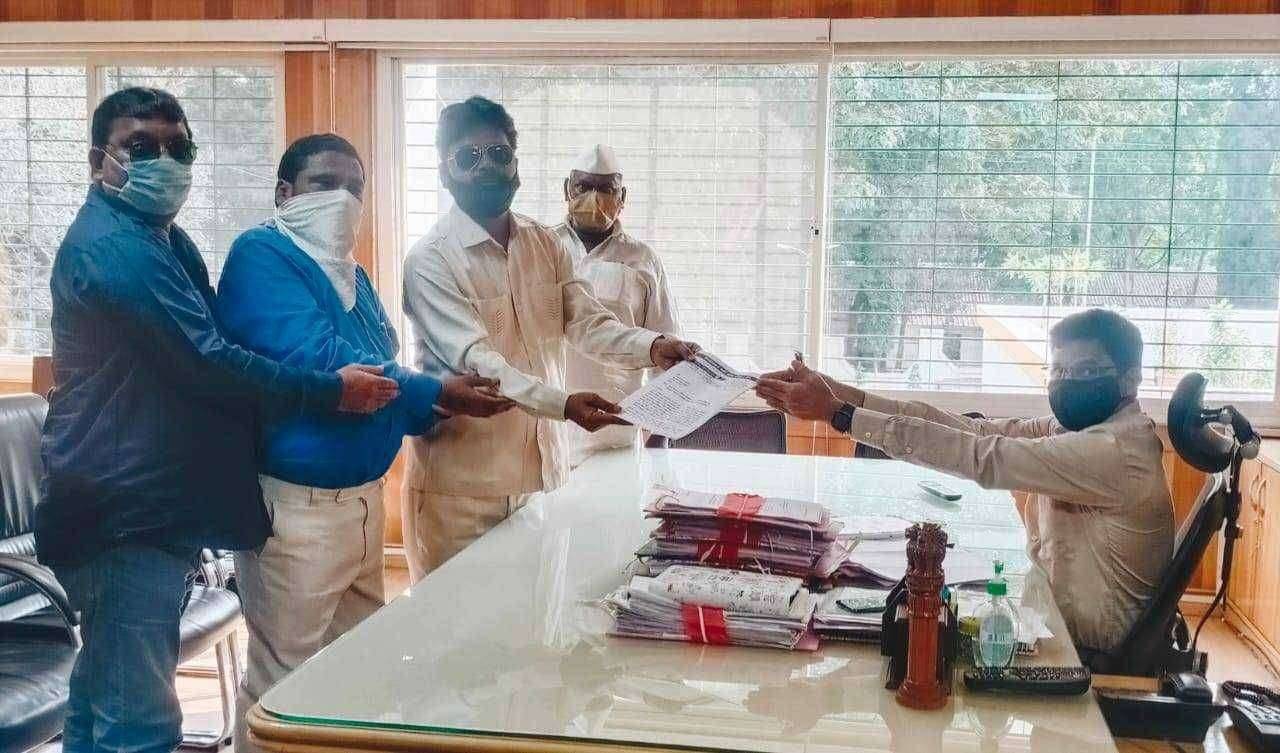 बजाज फायनान्स कॅपिटल फायनान्स होम क्रेडिट फायनान्स तसेच अन्य फायनान्स कंपन्यावर कठोरात कठोर कारवाई करून बंद करा अनिलभाई गांगुर्डे याची मागणी.