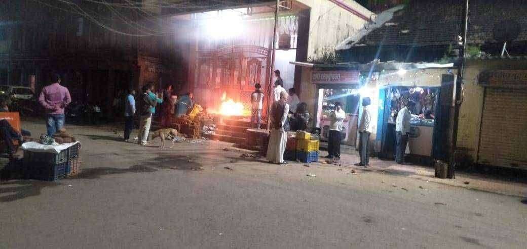 नाशिक जिल्यातील दिंडोरी तालक्यातील जा नो री येथे जगदंबा देवी पूजा विधी पार पडला.