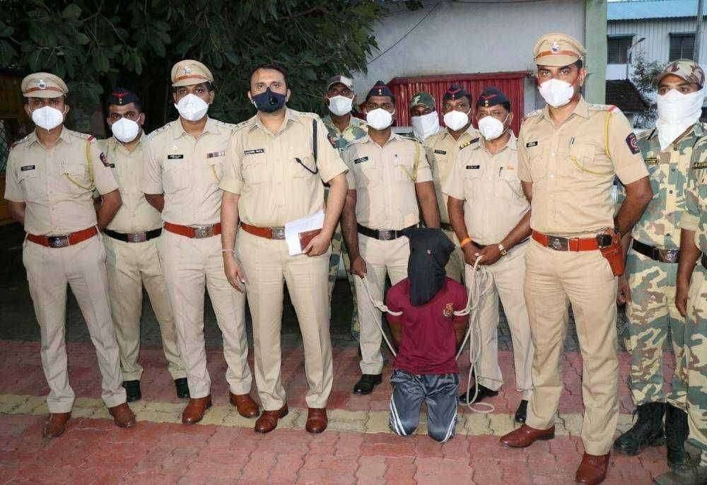 नाशिक ग्रामीण पोलिसांकडून दिवे आगार गणेश मंदिर दरोड्यातील फरार मोक्यातील आरोपीस अटक