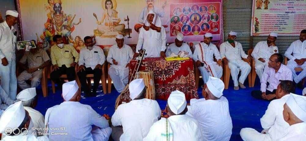 वारकरी भाविकांनी एकत्र यावे- माधव महाराज शास्री घोटेकर खेडलेझुंगेकर याचे आवाहन…